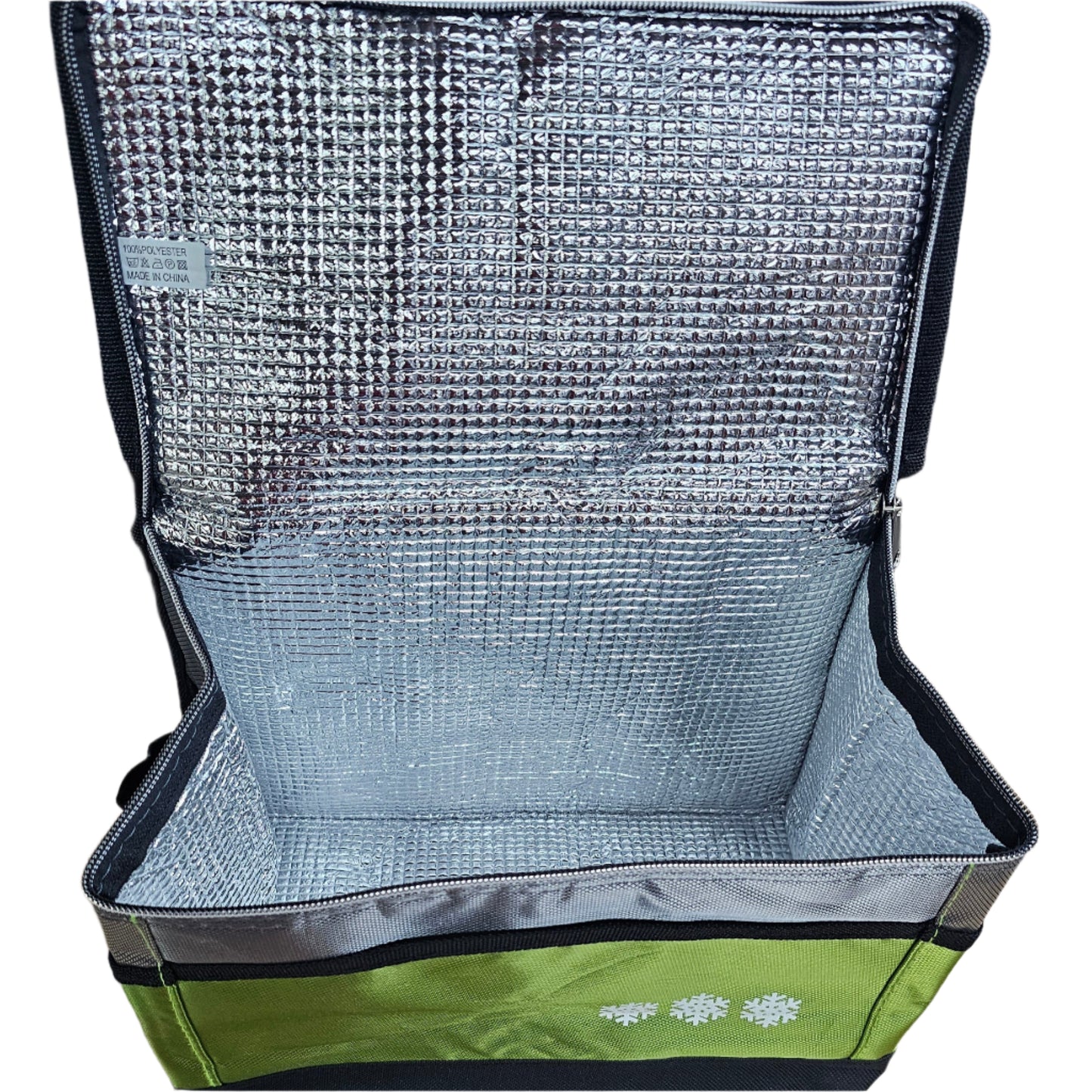 Insulated bag for food delivery Green