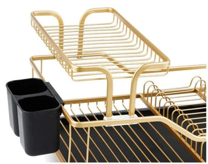 Dish rack 2 Tier - Golden