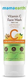 Mamaearth Vitamin C Face Wash with Vitamin C and Turmeric for Skin Illumination - 100ml