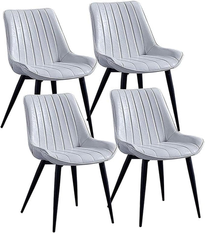 Modern Dining Room Chairs Sturdy Metal Legs - Price Of 1 Chair