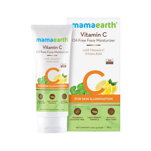 Mamaearth Vitamin C Oil-Free Face Moisturizer For Skin Illumination -80 gm