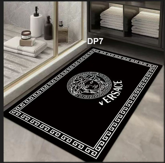 Dupe For Versace Logo Rug