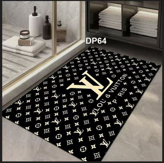 Dupe For LV Logo Rug