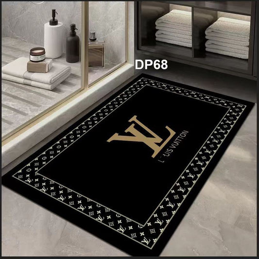 Dupe For LV Logo Rug