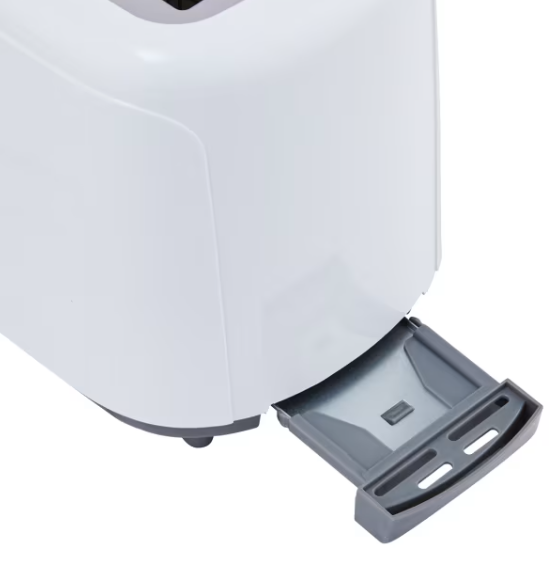 2 Slice Toaster - White