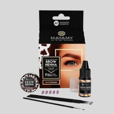 Brow Henna Home Kit - Dark Brown