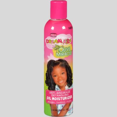 African Pride Dream Kids Olive Miracle Detangling Oil Moisturizer 8oz