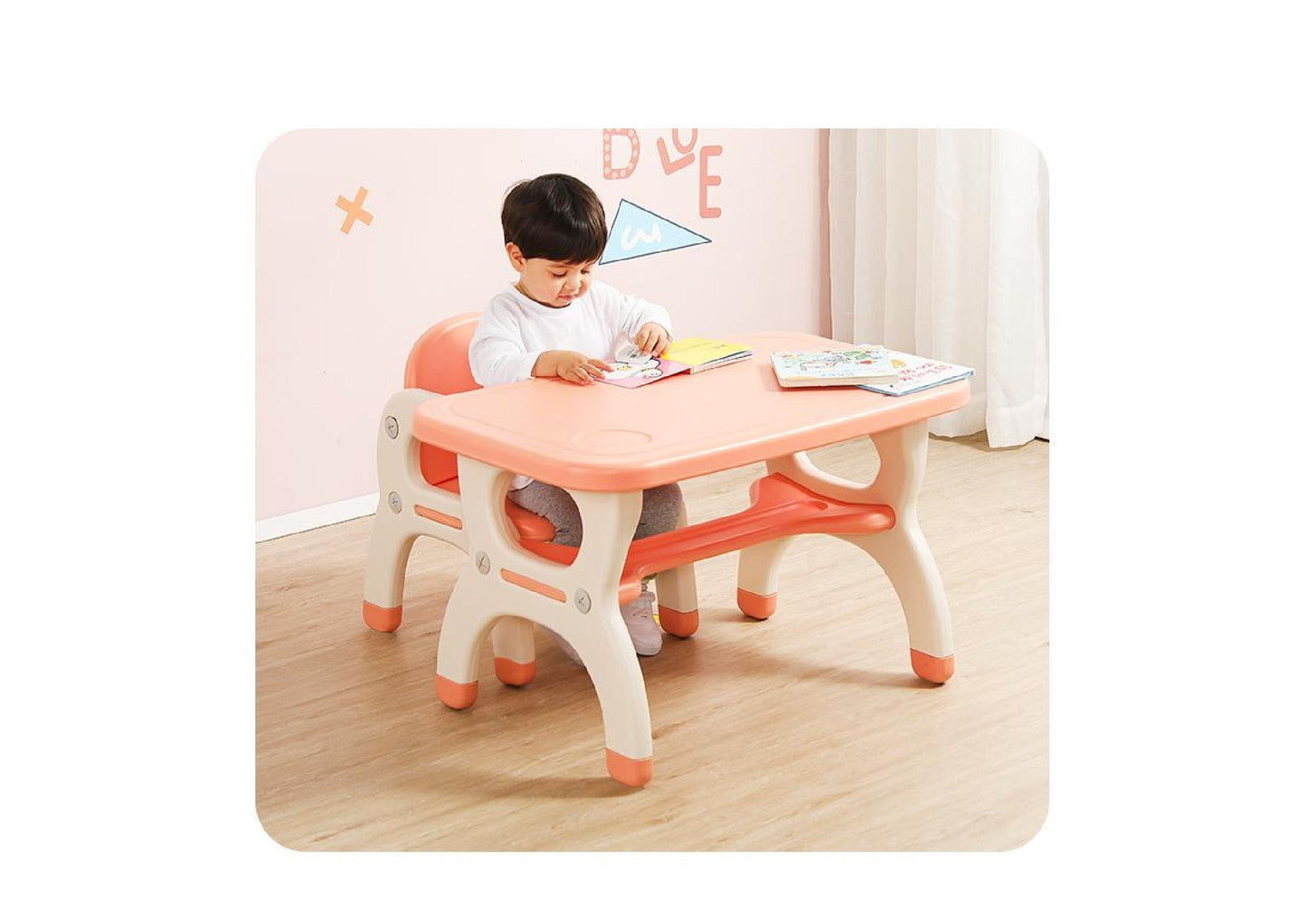 Kids Table & 1 Chair Set