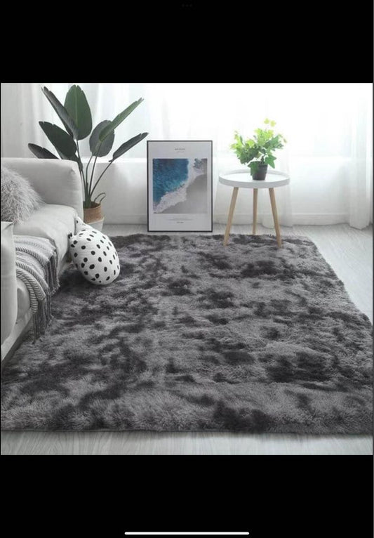 Shaggy Rug 200cm x 300cm - Black